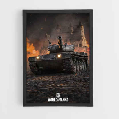 Poster Tank Fire