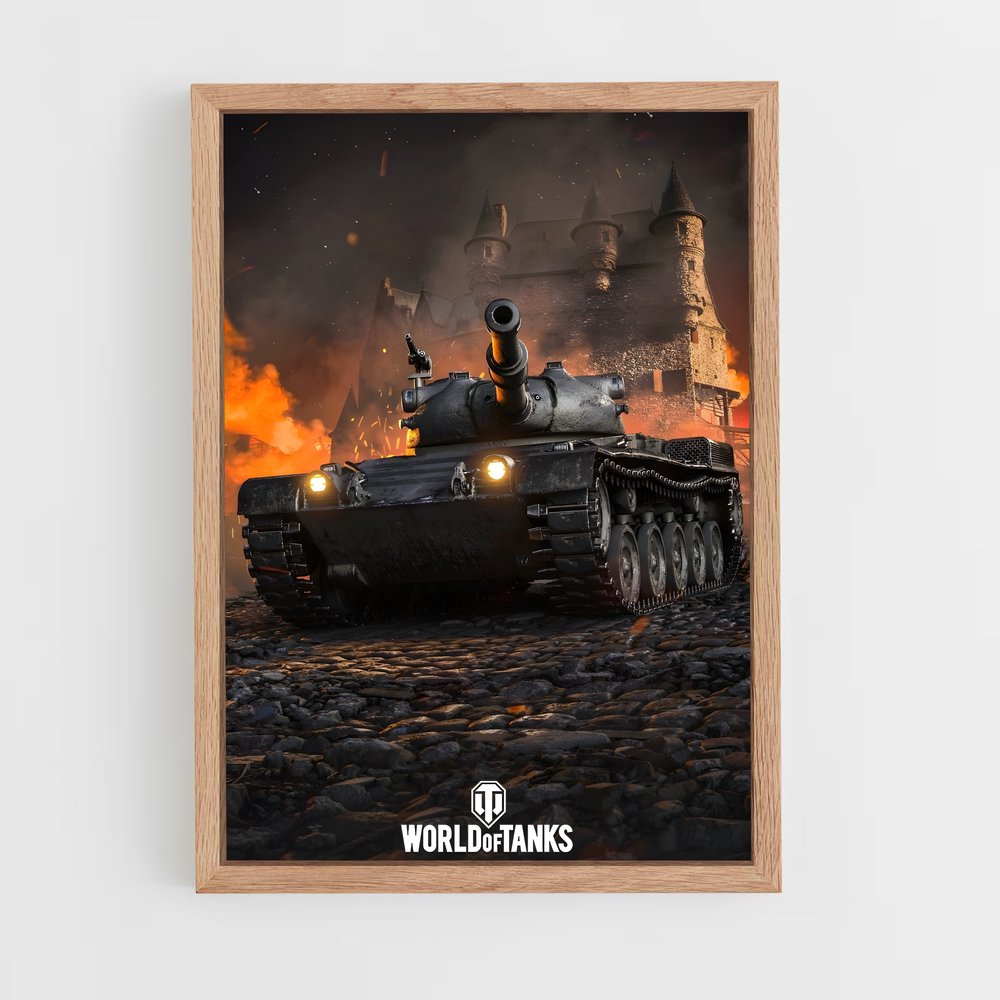world-of-tanks-6 cadre Bois clair