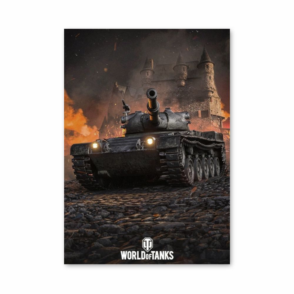 Poster Tank Fire