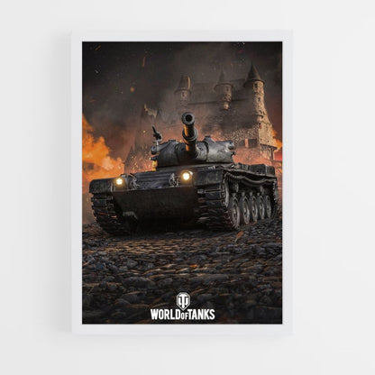 Poster Tank Fire