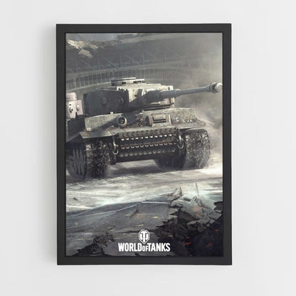 World of Tanks Grey Poster