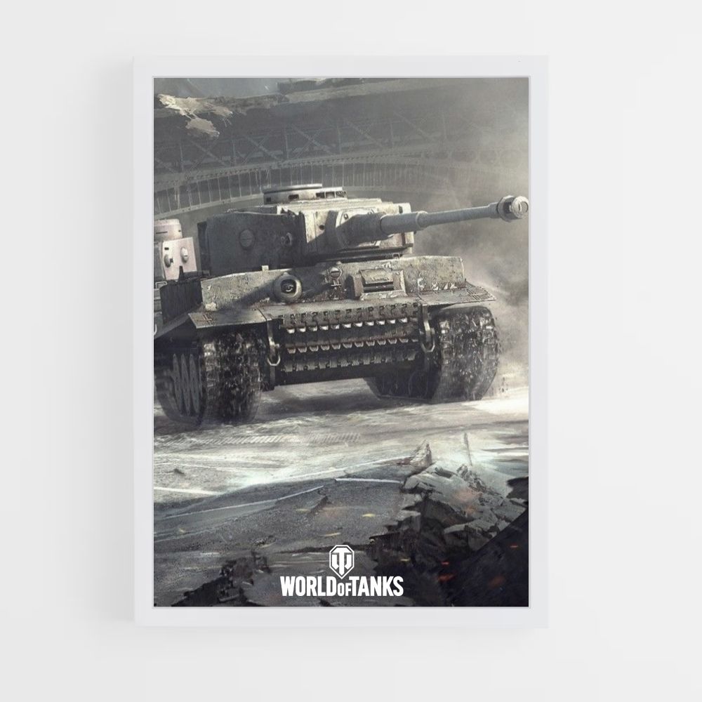 World of Tanks Grey Poster