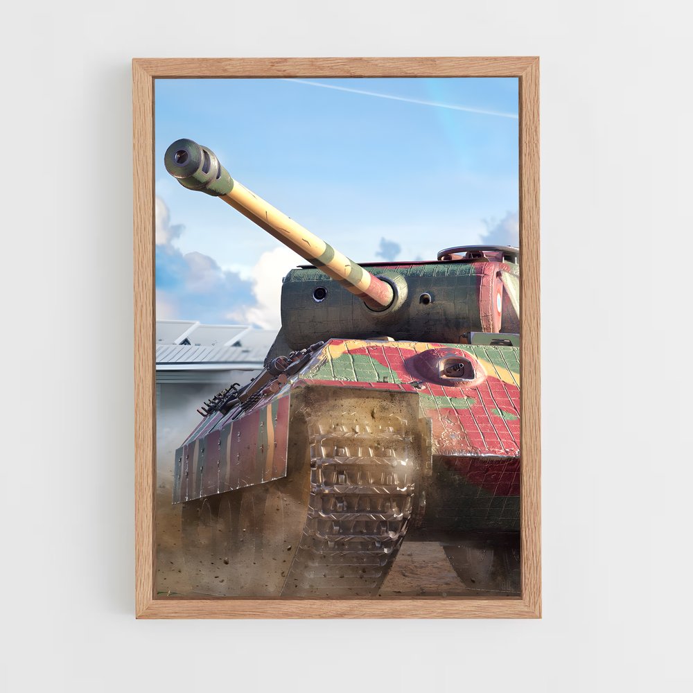 world-of-tanks-8 cadre Bois clair