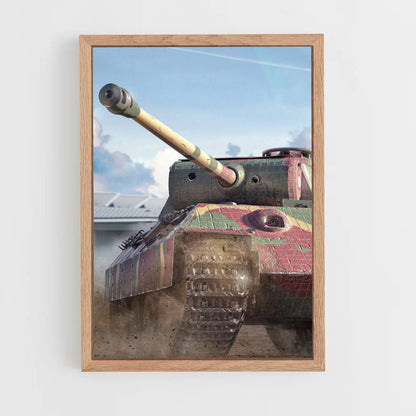 Poster World of Tanks Camo Pink