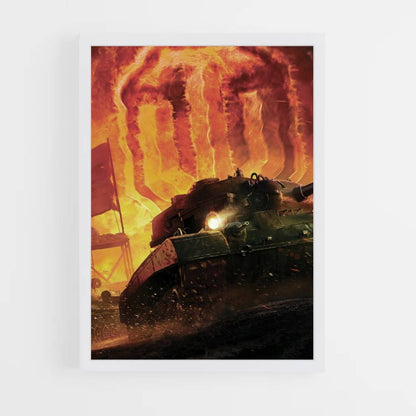 Poster World of Tanks Fire