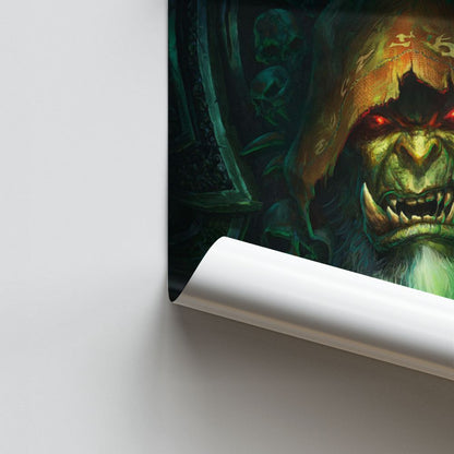 Poster World of Warcraft Orc