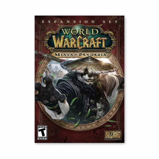 Poster World of Warcraft Mists of Pandaria