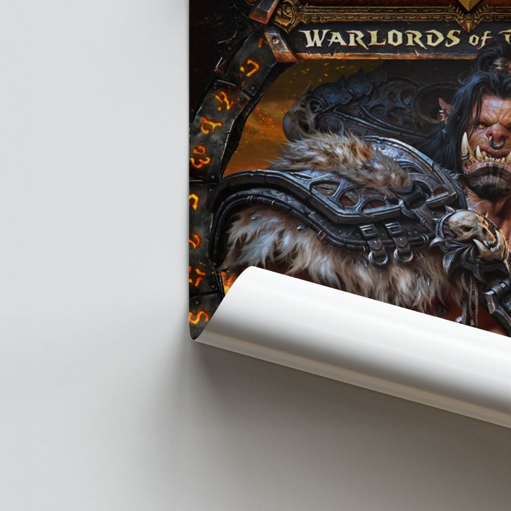 Poster World of Warcraft Krijgsheren van Draenor