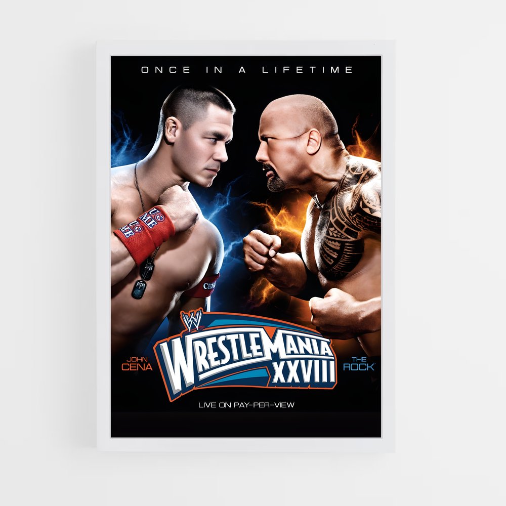 wwe-2 cadre Blanc