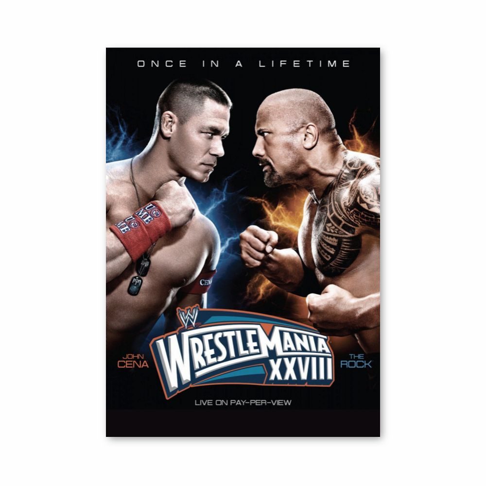 Wrestle Mania XXVIII Poster