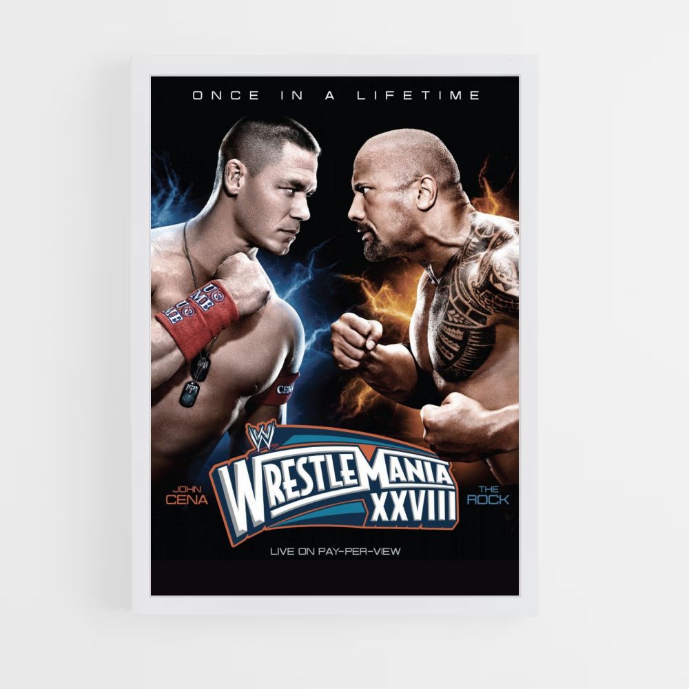 Wrestle Mania XXVIII Poster