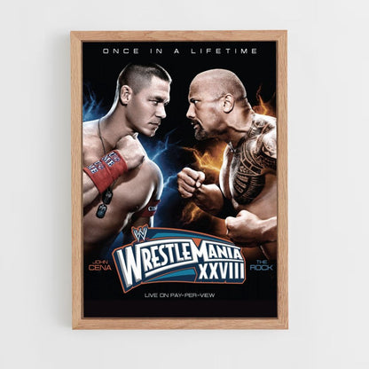 Wrestle Mania XXVIII Poster