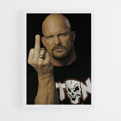 Stone Cold WWE Poster