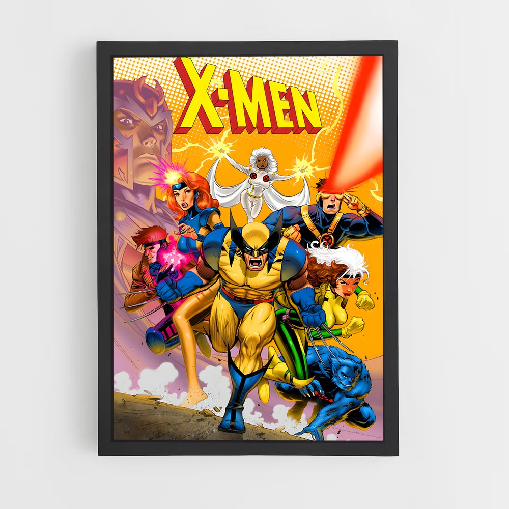 xmen-12 cadre Noir