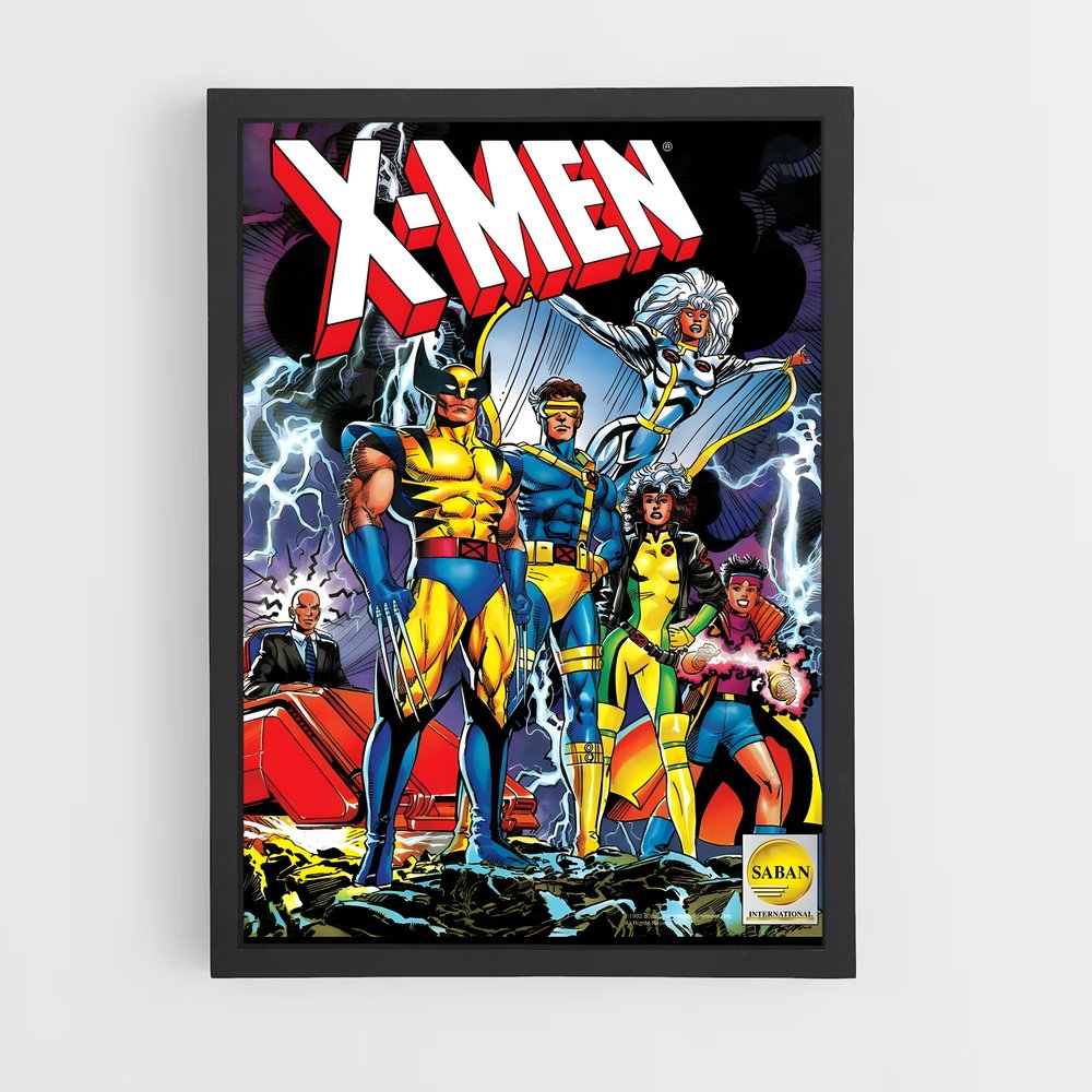 xmen-13 cadre Noir