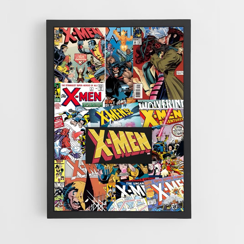 xmen-14 cadre Noir