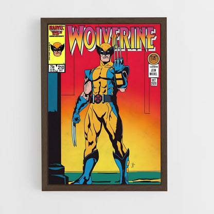 xmen-17 cadre Bois foncé