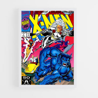 xmen-18 cadre Blanc