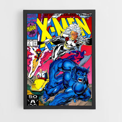 xmen-18 cadre Noir