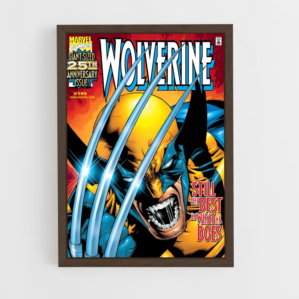 xmen-19 cadre Bois foncé
