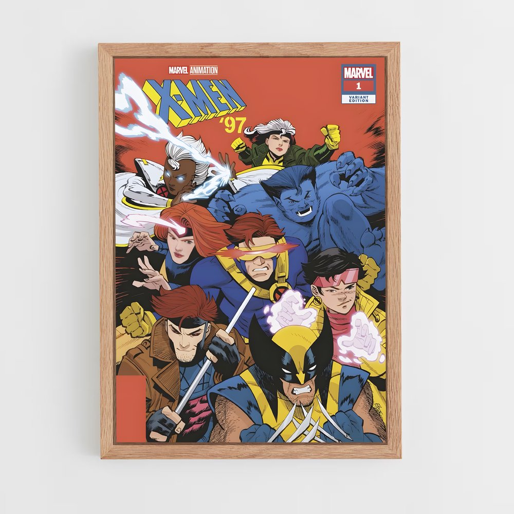 xmen-3 cadre Bois clair