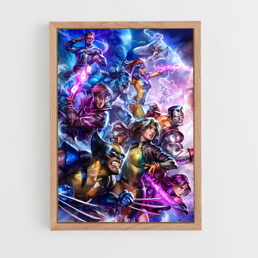 xmen-6 cadre Bois clair