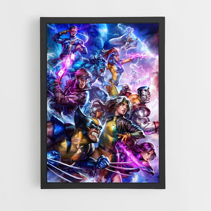 xmen-6 cadre Noir