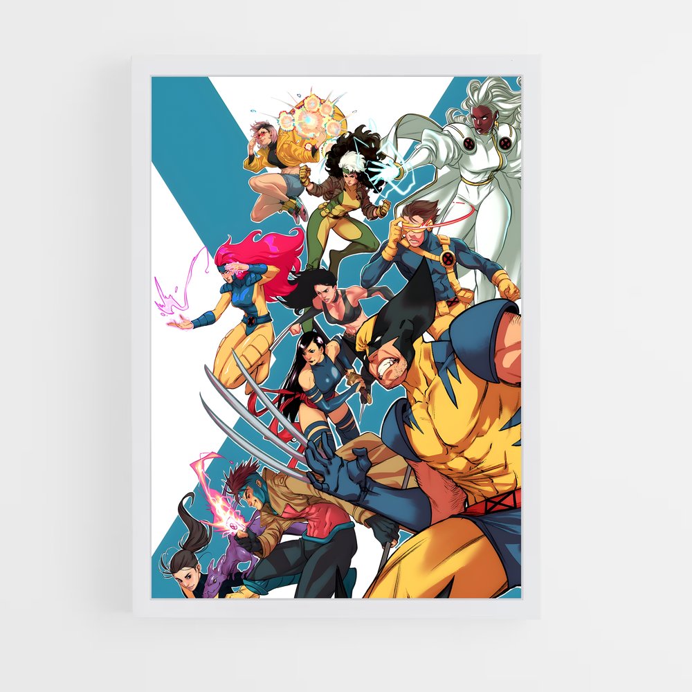 xmen-7 cadre Blanc