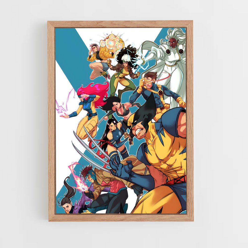 xmen-7 cadre Bois clair