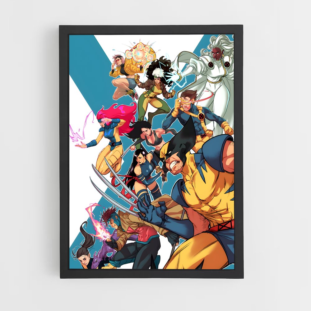 xmen-7 cadre Noir