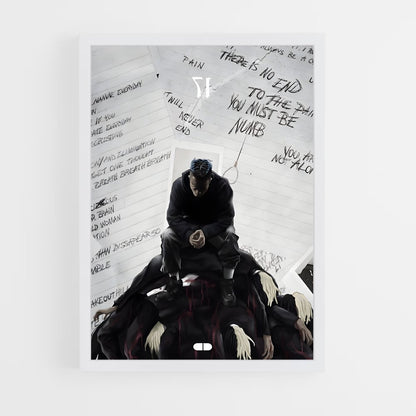 xxxtentation-1 cadre Blanc
