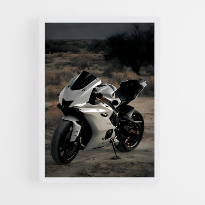 yamaha-2 cadre Blanc