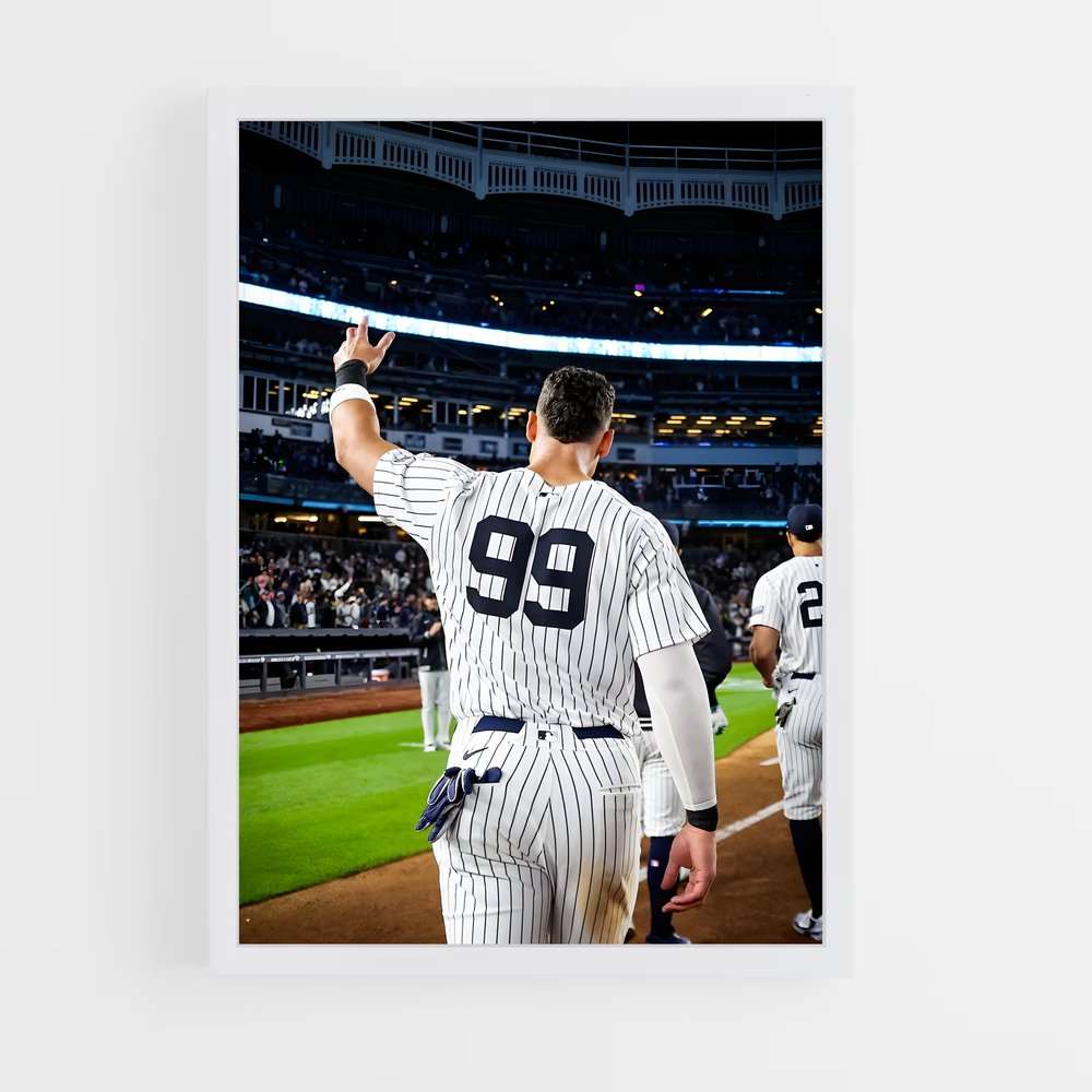 yankees-1 cadre Blanc