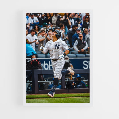 yankees-4 cadre Blanc