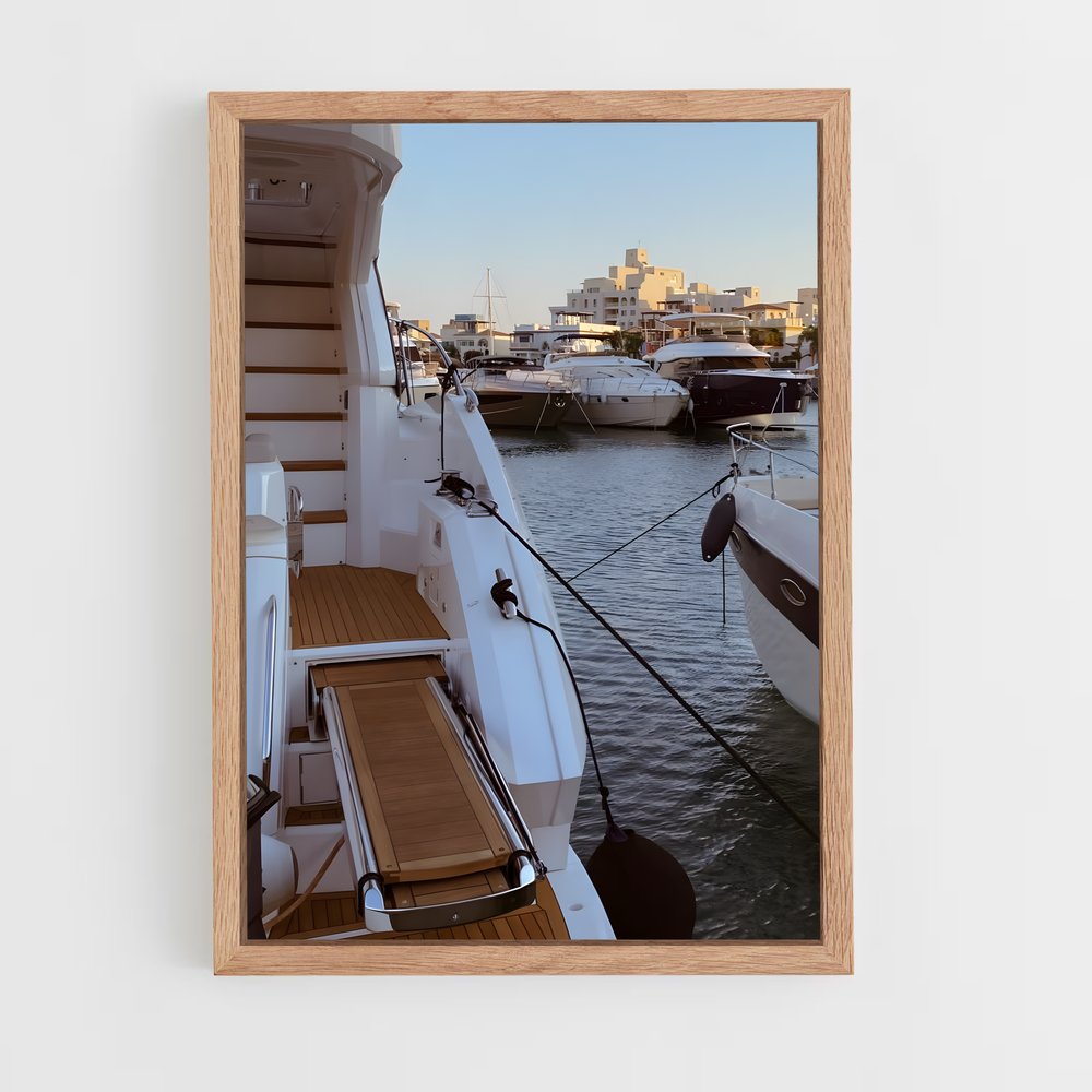 yatch-1 cadre Bois clair