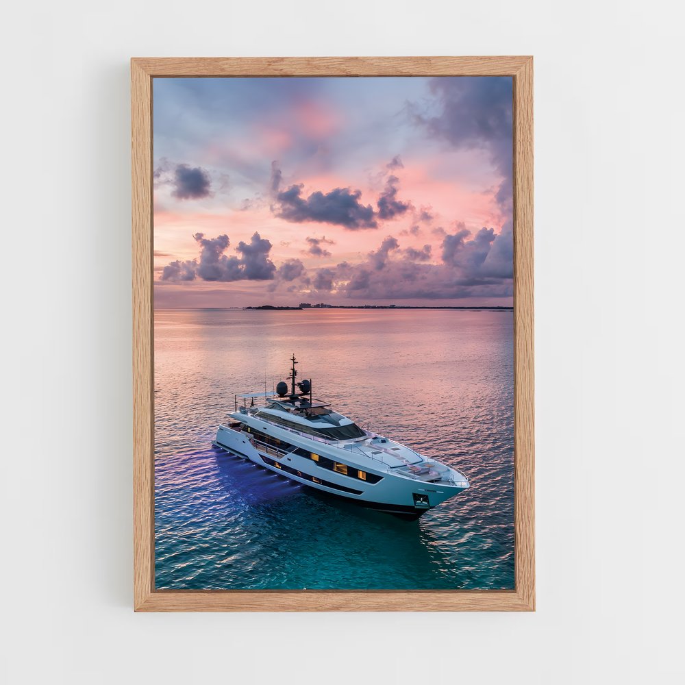 yatch-3 cadre Bois clair