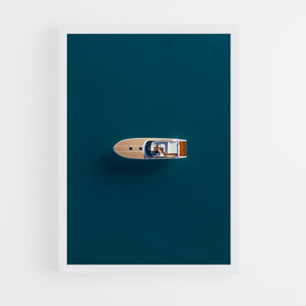 yatch-4 cadre Blanc