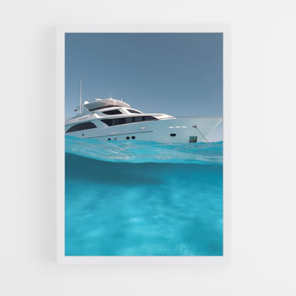 yatch-5 cadre Blanc