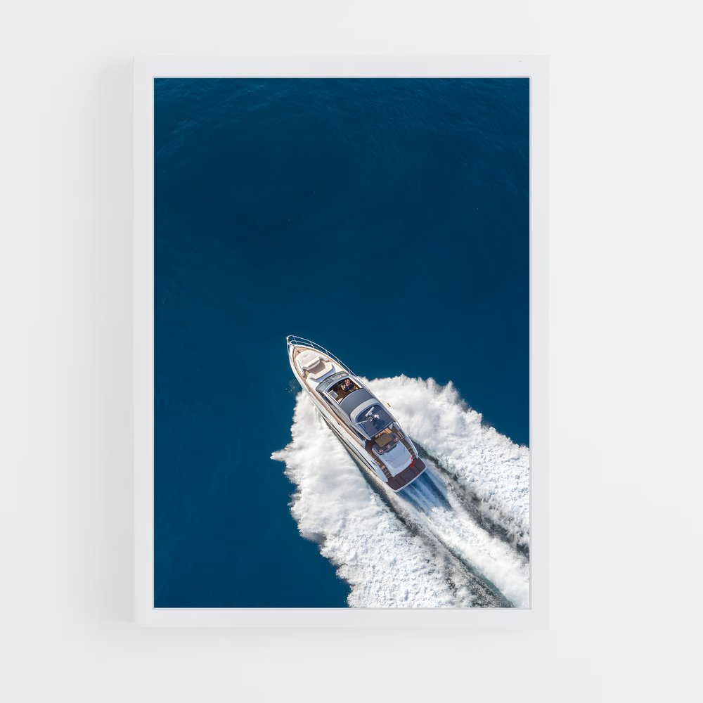 yatch-6 cadre Blanc