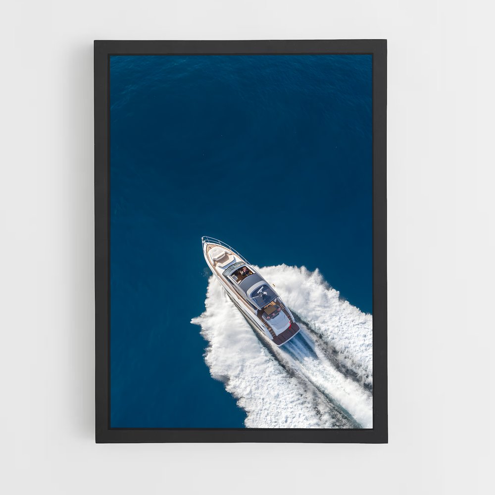 yatch-6 cadre Noir