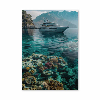 Coral Yacht Poster