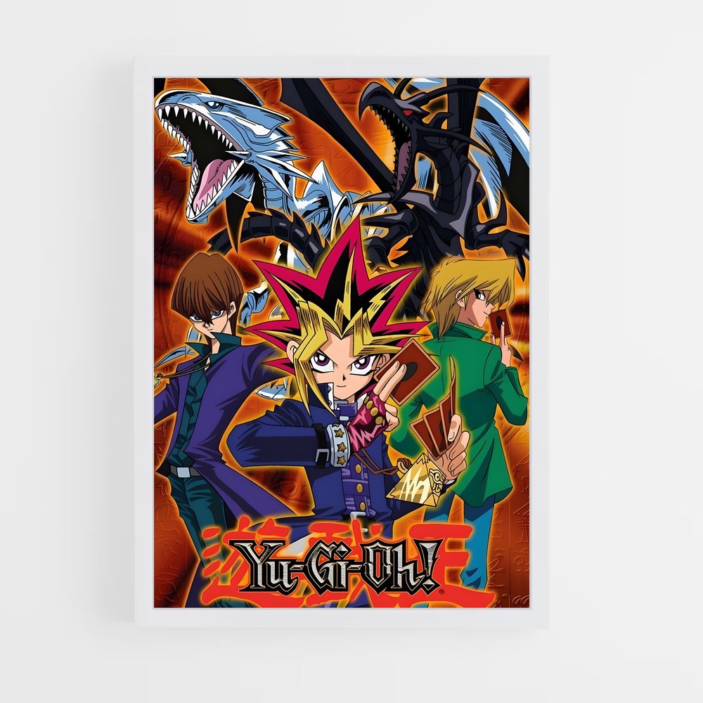 yu-gi-oh-11 cadre Blanc