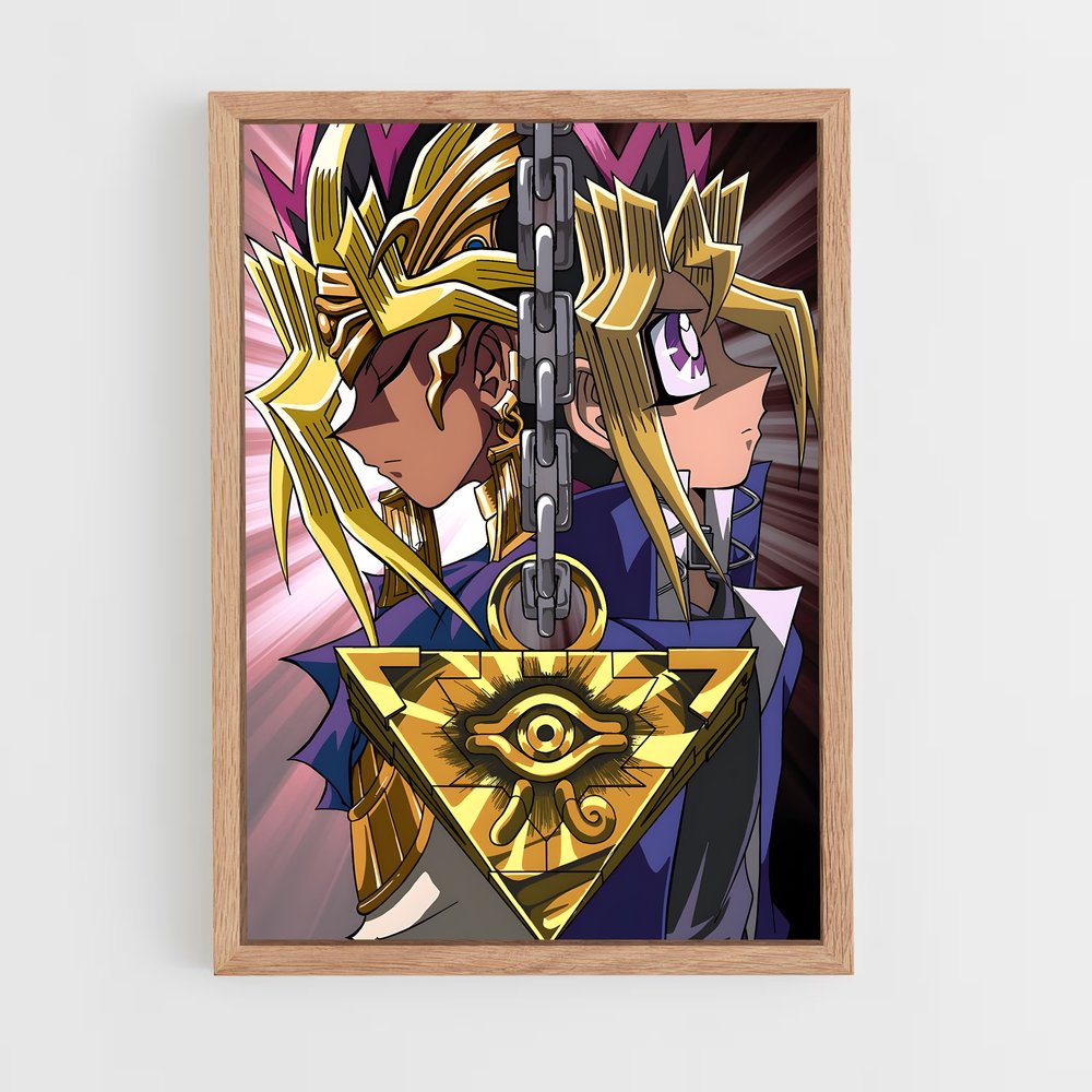 yu-gi-oh-5 cadre Bois clair