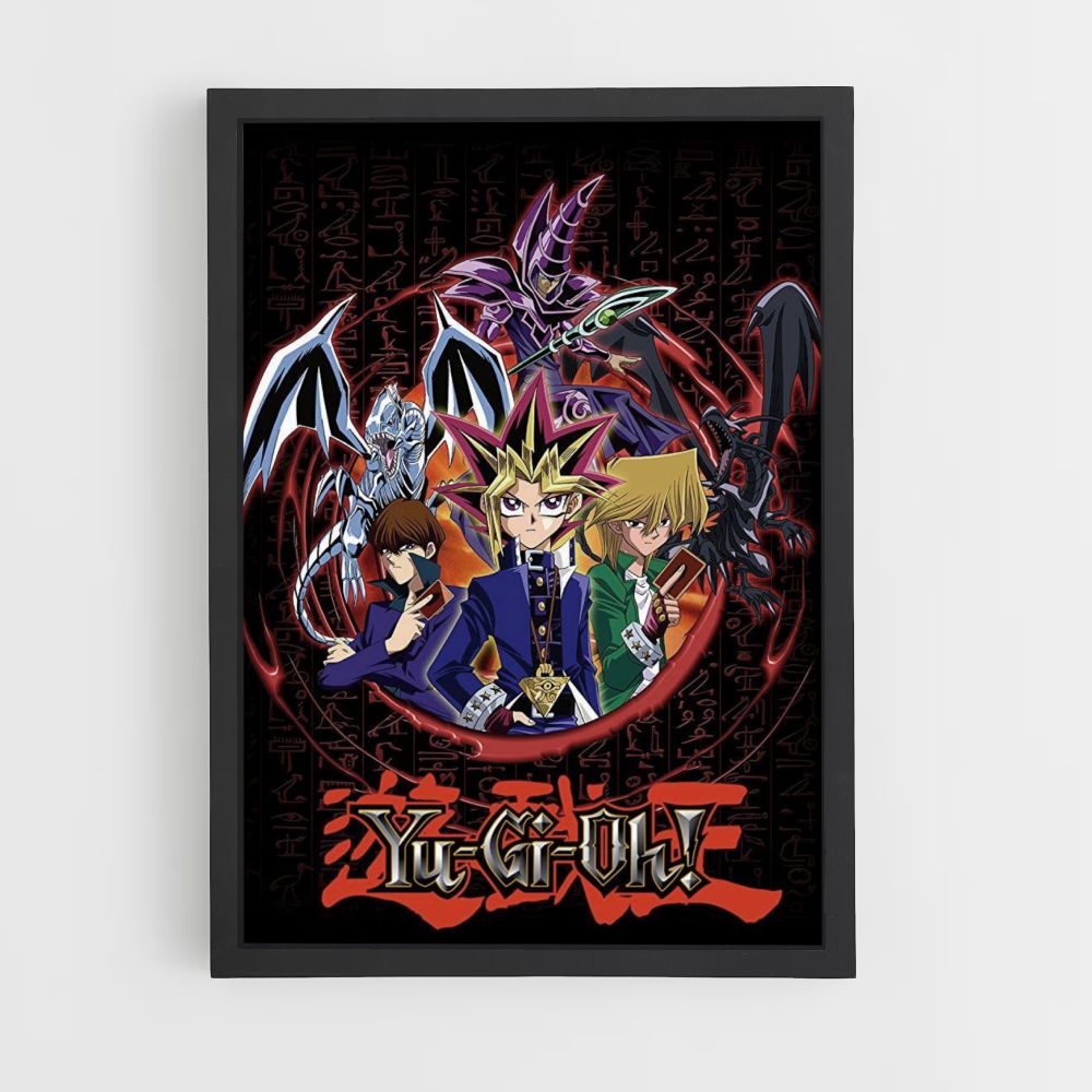 Yu Gi Oh Back Card Poster