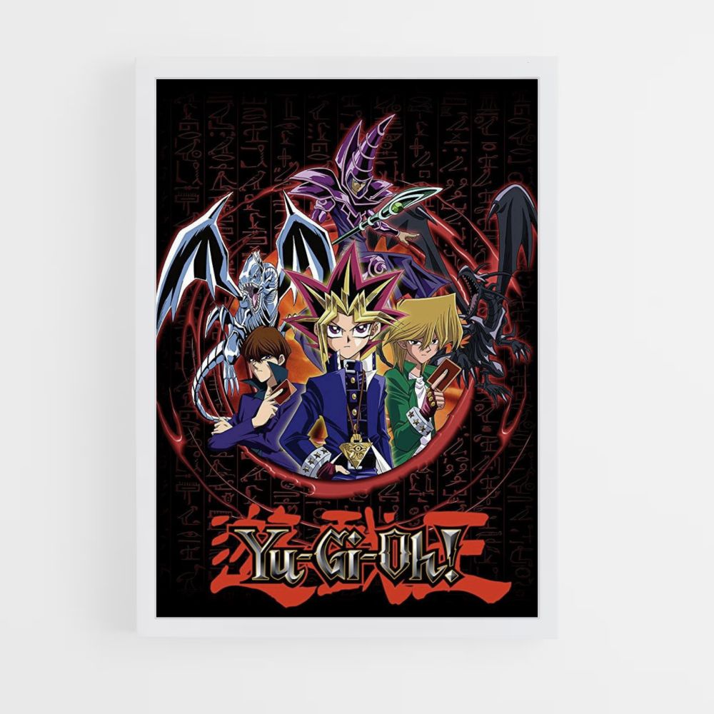 Yu Gi Oh Back Card Poster