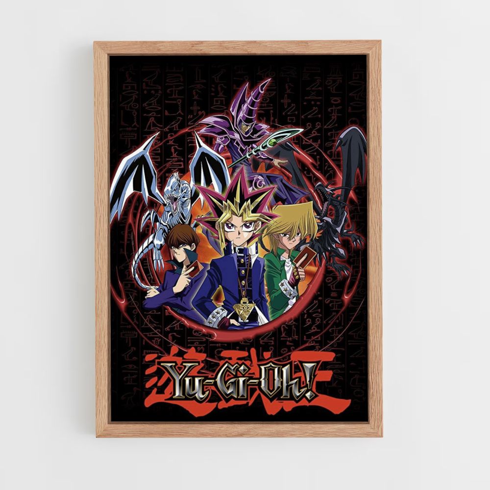 Yu Gi Oh Back Card Poster