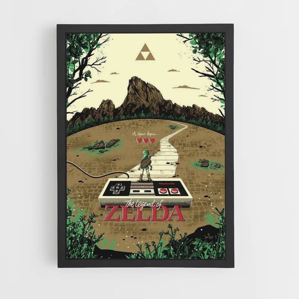 Poster Zelda NES