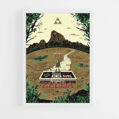 Poster Zelda NES