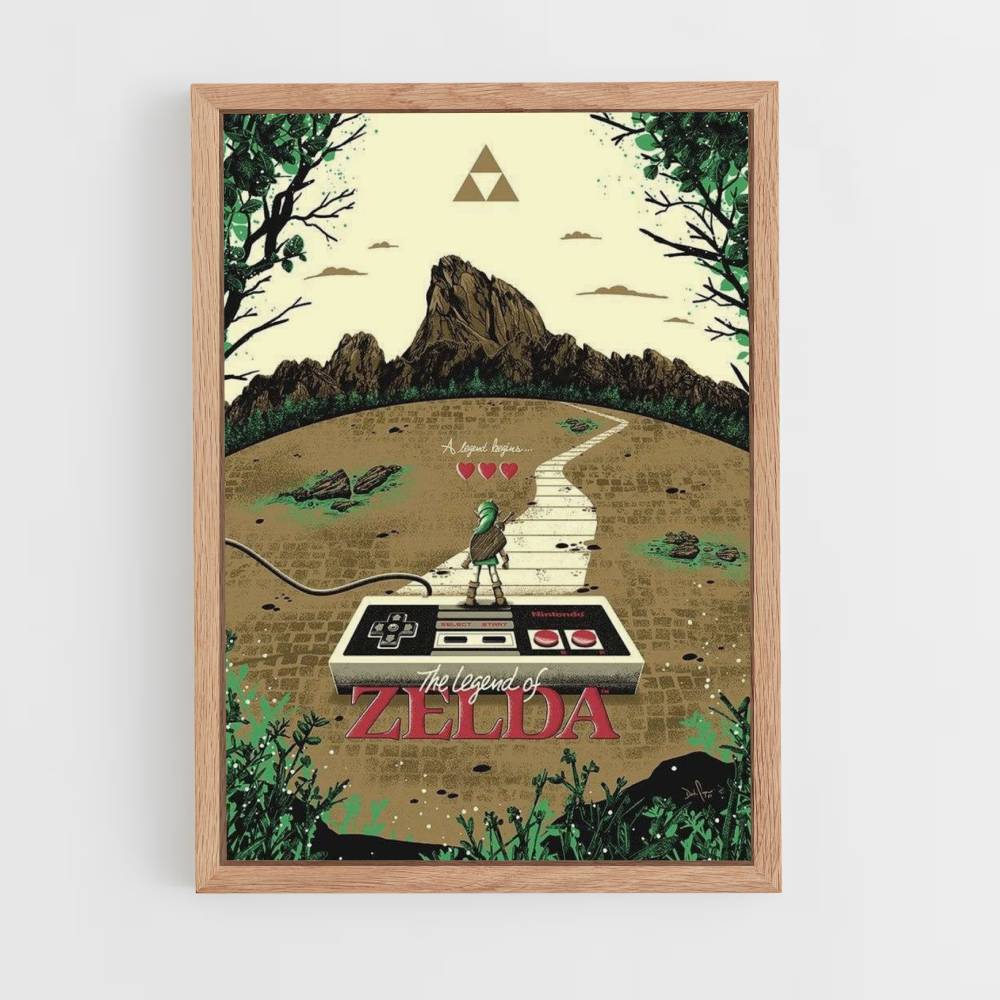 Poster Zelda NES