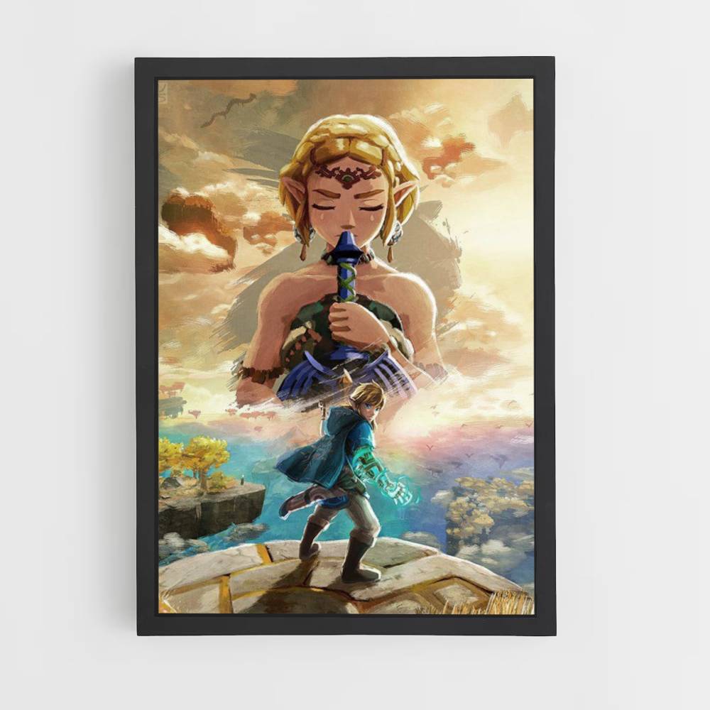 Poster Link Zelda Love